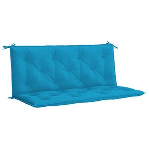 vidaXL hynde til haveb&aelig;nk 120x(50+50)x7 cm oxfordstof lysebl&aring;
