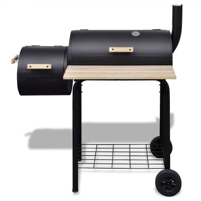 Klassisk sort kuldreven BBQ grill
