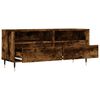 vidaXL tv-bord 100x34,5x44,5 cm konstrueret træ røget egetræsfarve