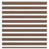 vidaXL zebragardin brun 140x150 cm stofbredde 135,9 cm polyester