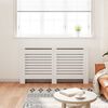 vidaXL radiatorskjuler MDF 152x19x81,5 cm hvid