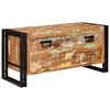 vidaXL Sko skab 90 x 38 x 45 cm Solid genvundet tr&aelig; Brun