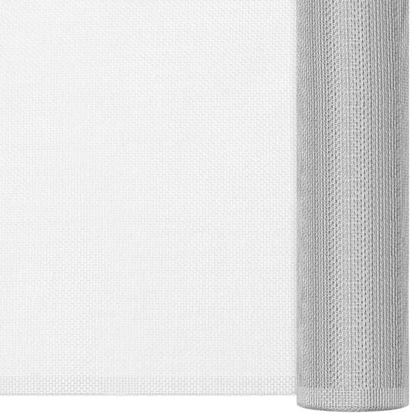 vidaXL net 80x1000 cm aluminium sølvfarvet