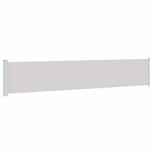 vidaXL sammenrullelig sidemarkise til terrassen 117x614 cm gr&aring;