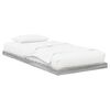 vidaXL Gulv seng ramme Sonoma 75 x 190 cm Konstrueret tr&aelig;