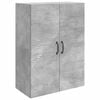 vidaXL V&aelig;gmonteret skab Betongr&aring; 66 x 34,5 x 90 cm Konstrueret tr&aelig;