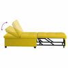 vidaXL Sovesofa Gul 194 x 67 x 82 cm Fl&oslash;jl