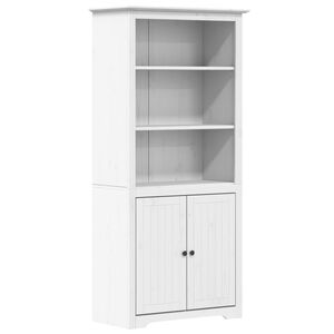 vidaXL bogreol BODO 82x40x173 cm massivt fyrretr&aelig; hvid