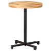 vidaXL bistrobord &Oslash;60x75 cm rund ru mangotr&aelig;