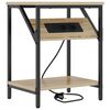 vidaXL Natskab Sonoma eg 38 x 30 x 48 cm Konstrueret tr&aelig;
