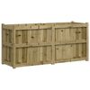 vidaXL plantekasse 150x50x70 cm impr&aelig;gneret fyrretr&aelig;