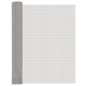 vidaXL Netsk&aelig;rm 80 x 1000 cm 8 Mesh Rustfrit st&aring;l 201 S&oslash;lv