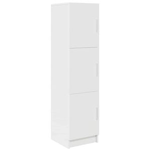 vidaXL Highboard Hvid 31,5 x 32 x 122,5 cm