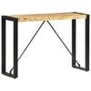 vidaXL konsolbord 110x35x76 cm massivt mangotr&aelig;
