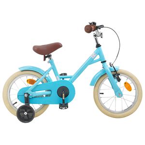 vidaXL B&oslash;rnecykel 12 tommer til 2-4 &aring;r gamle Lysebl&aring;