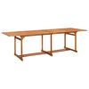 vidaXL havebord 280x90x75 cm massivt akacietr&aelig;