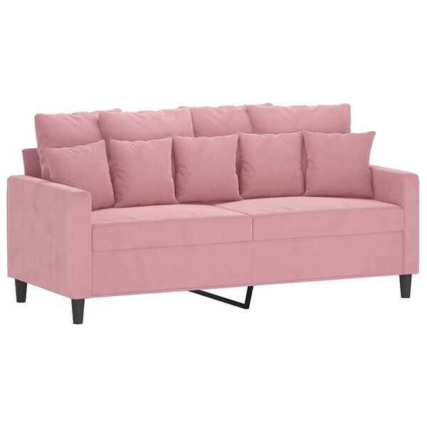 vidaXL 2-personers sofa 140 cm fl&oslash;jl lyser&oslash;d