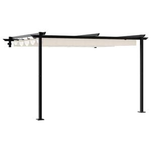 vidaXL Pavillon 300 x 300 x 200 cm Cremefarvet Polyester