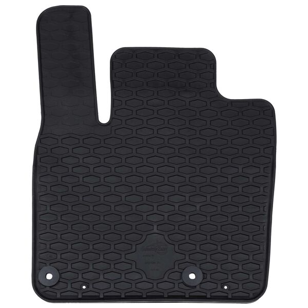 vidaXL Bilm&aring;tte 4 pcs Sort passer til Nissan QASHQAI TPE