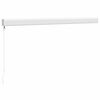 vidaXL foldemarkise manuel betjening 3,5x2,5 m stof aluminium creme