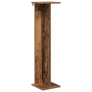 vidaXL Planteholder Gammelt tr&aelig; 25 x 25,5 x 100,5 cm Konstrueret tr&aelig;