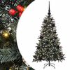 vidaXL Kunstigt juletr&aelig; med stativ Gr&oslash;n 120 cm PVC og plastik og st&aring;l
