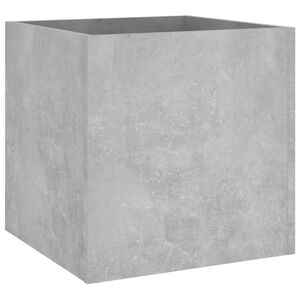 vidaXL plantekasse 40x40x40 cm konstrueret tr&aelig; betongr&aring;