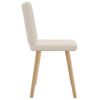 vidaXL spisebordsstole 2 stk. linned