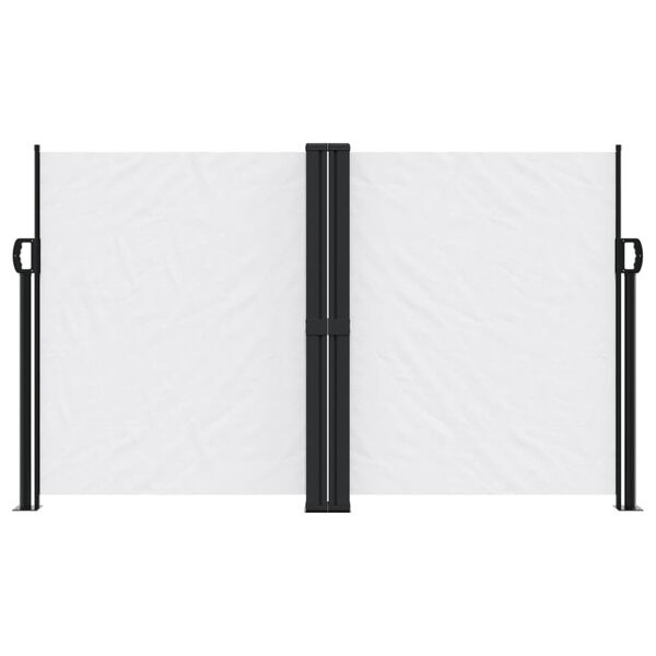 vidaXL sidemarkise 140x1200 cm sammenrullelig hvid
