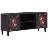 vidaXL Opbevaringsskabe Flerfarvet 105 x 33,5 x 46 cm Massivt mangotr&aelig;
