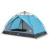 vidaXL 3-personers campingtelt kuppel quick-release bl&aring;