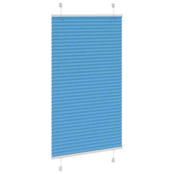 vidaXL Pliss&eacute;gardin Bl&aring; 70x150 cm Stofbredde 69,4 cm Polyester