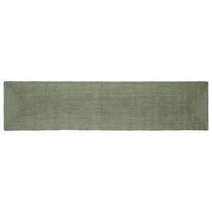 vidaXL Omr&aring;de t&aelig;ppe Olivengr&oslash;n 60 x 200 cm Jute