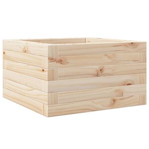 vidaXL plantekasse 40x40x23 cm massivt fyrretr&aelig;