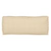 vidaXL Palle Pudesæt 2 pcs Beige 100 x 40 x 8 cm Oxford stof