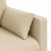 vidaXL Sofa Creme Samlede dimensioner: 139 x 78 x 80 cm (B x D x H)