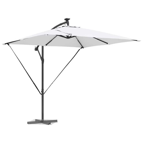 vidaXL Kantilever bananparasol Sandfarvet 249 x 249 x 250 cm