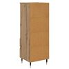 vidaXL Highboard Artisan Egetr&aelig; 40 x 36 x 110 cm Konstrueret tr&aelig;