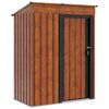 vidaXL Haveskure Brun 137 x 81 x 180 cm Metal