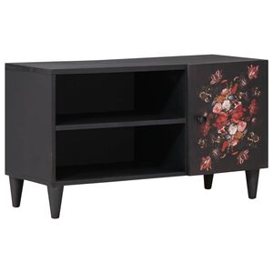 vidaXL Opbevaringsskabe Flerfarvet 80 x 31,5 x 46 cm Massivt mangotr&aelig;
