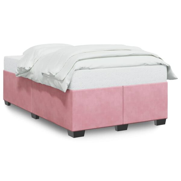 vidaXL sengeramme uden madras 120x190 cm fl&oslash;jl lyser&oslash;d