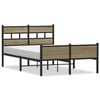 vidaXL sengeramme 120x190 cm uden madras konstrueret tr&aelig; sonoma-eg