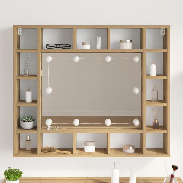 vidaXL Spejl Lygter 12 pcs Hvid 4.5 x 4.5 x 4.8 cm Plastik