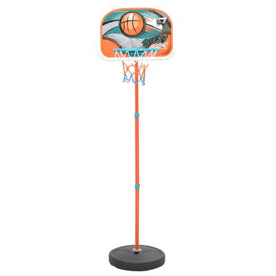 vidaXL basketballsæt 133-160 cm transportabelt og justerbart