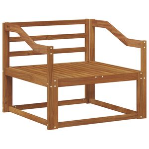 vidaXL Udend&oslash;rs Mellem Sofa Massivt Akacietr&aelig; Naturfarvet