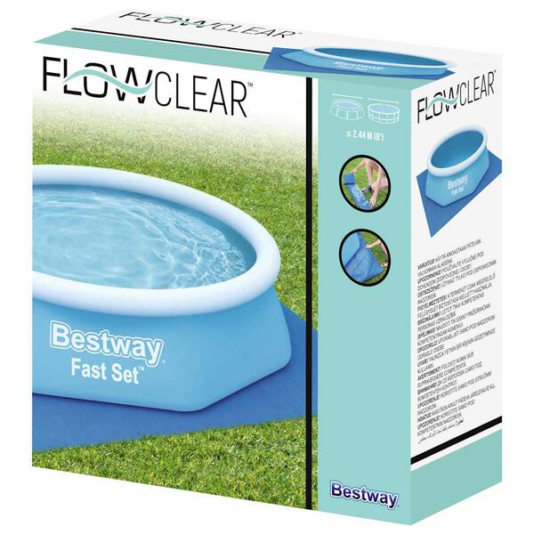 Bestway poolunderlag Flowclear 274x274 cm