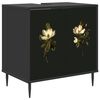 vidaXL Badev&aelig;relsesskab BREMEN Sort eg 60 x 40 x 61 cm Konstrueret tr&aelig;