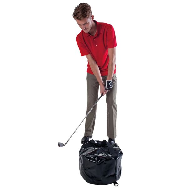 Pure2Improve impact bag til golf 23x8x25 cm sort P2I641700