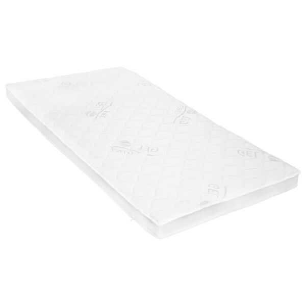 vidaXL topmadras 80 x 200 cm gelskum 7 cm