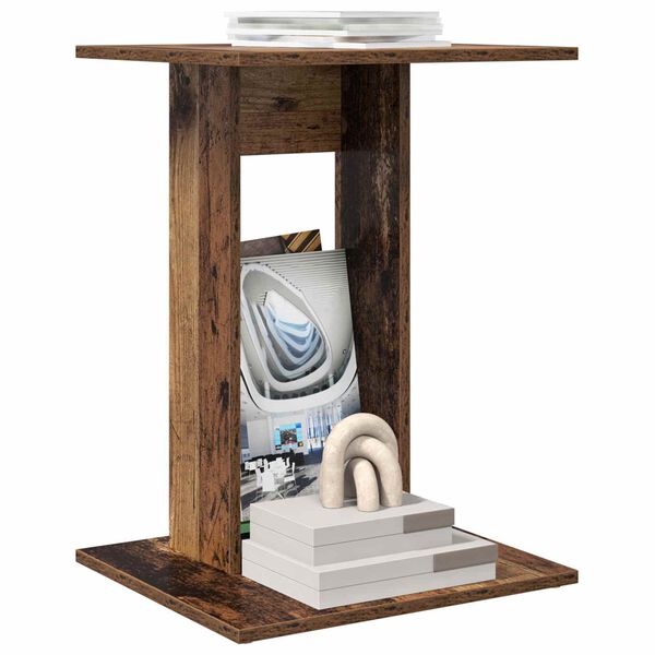 vidaXL Sidebord Gammelt tr&aelig; 45 x 40 x 62,5 cm Konstrueret tr&aelig;